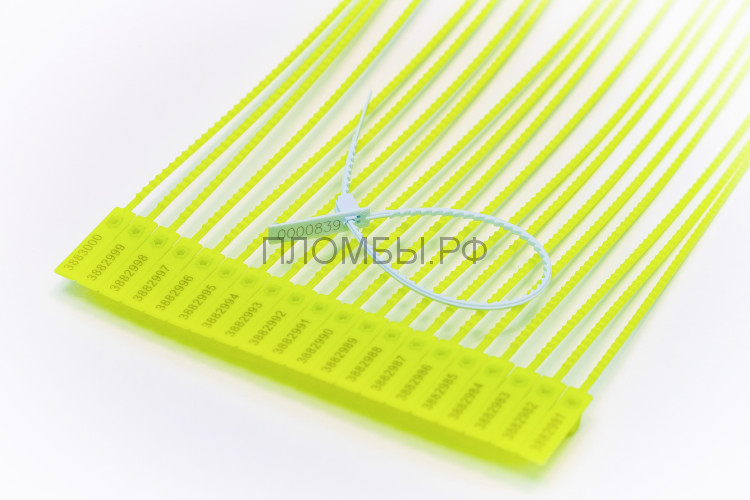 Пломба пластиковая номерная ЭКОтрэк Пломба пластиковая номерная ЭКОтрэк